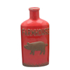 Cerâmica Vários estilos Design de garrafa de vinho design vermelho relevo de vaca estilo de garrafa de vinho estilo vaso cerâmico