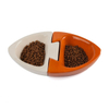 Two in One Pet Food Basin Bacia destacável para alimentos para cães Bacia cerâmica para alimentos para cães