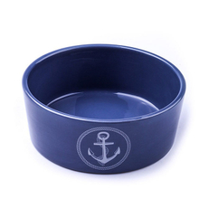 Tigela azul para cães Tigela grande para cães Tigela para cães em porcelana Tigela para cães Tigela para cães Pet Bowl para cães Tigela para cães Tigela para cães