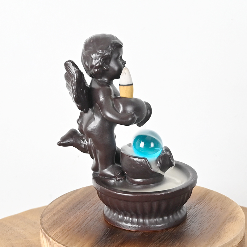 Angel Incense Cones Ceramic Backflow Incense Burner