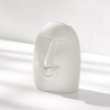 Vaso de porcelana sem esmalte vaso de cerâmica de desktop de água