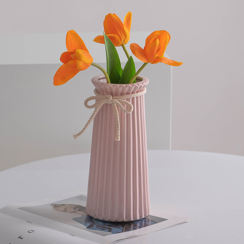 Aceite vaso cerâmico decorativo de processamento personalizado