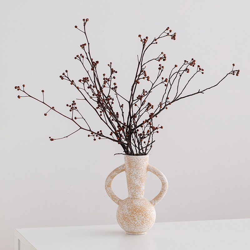 Vaso de porcelana vaso de desktop vaso de cerâmica