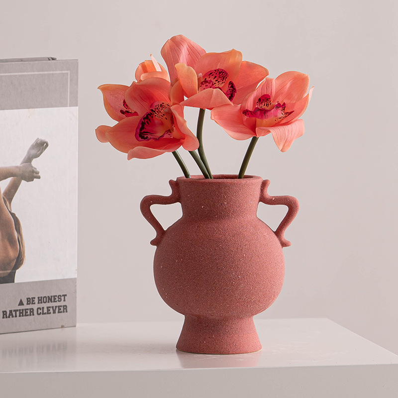 Vaso cerâmico decorativo de mesa