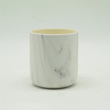 Taça de vela em mármore de cerâmica
