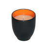 Taça de vela cerâmica preta de várias cores