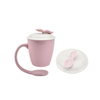 Estilo criativo Decoração de Casa Personalizado Suspendendo canecas Flutuando Caneca De Café De Cerâmica Com Alça e Tampa