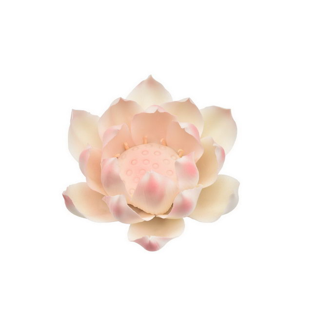 Personalizado Aceitar Decoração de Casa Suporte de Incenso de Design de Flor Suporte de Vara de Incenso de Cerâmica