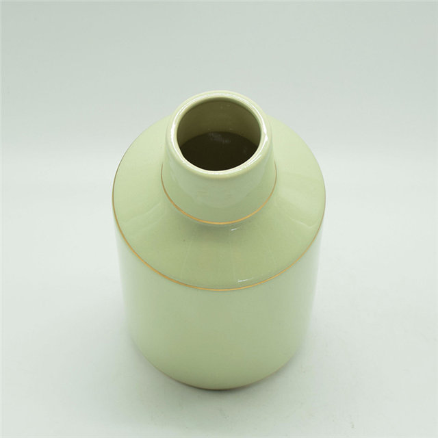 Estilo moderno Pontos brancos Estilo rugby Colorido Dourado Amarelo Corpo alto Originalidade Vaso de cerâmica