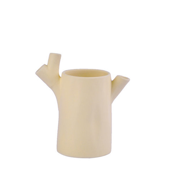 Mobiliário doméstico Decoração Vaso de cerâmica de mesa Decoração de mesa Poliedrosa Cores coloridas Vaso de cerâmica