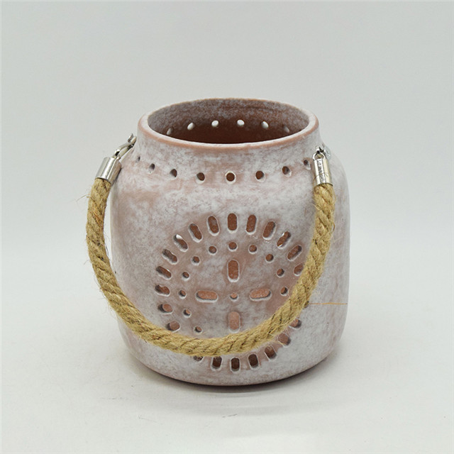 Estrela de Iluminação Estilo Relógio Mais Vendidos Nova Cor Cilindro de Cerâmica Escavar Estilo Moinho de Vento Escavar Furacão Lanterna