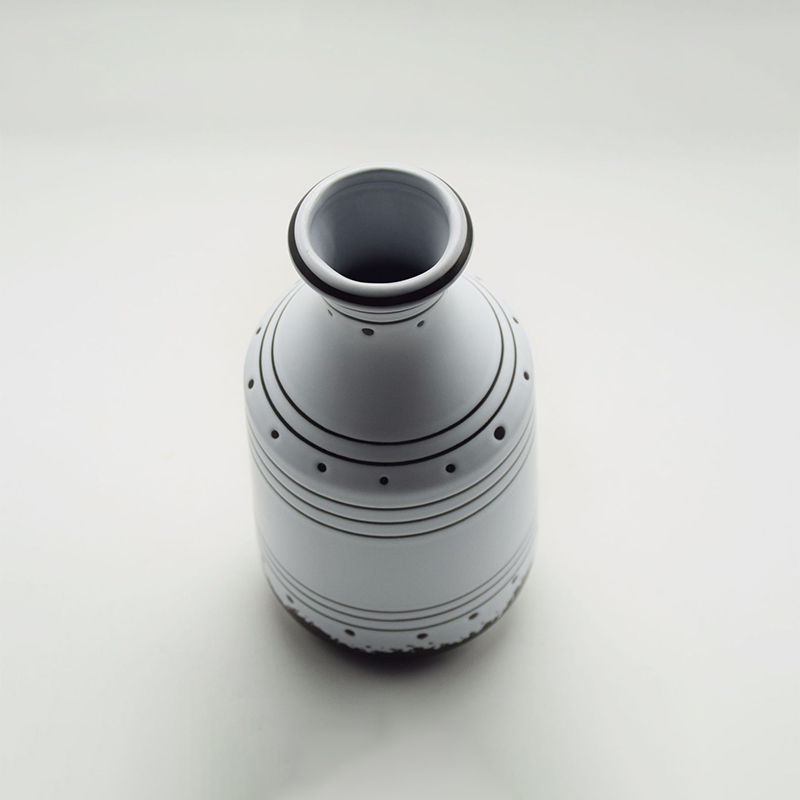 Mobiliário doméstico Decoração Mesa O esmalte criativo mais recente Figura geométrica Vaso de cerâmica