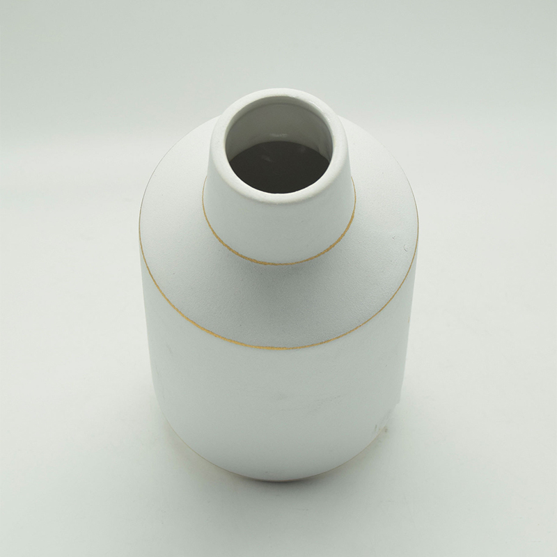 Vaso de cerâmica de mesa de decoração de mobiliário doméstico