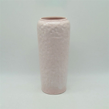 Mobiliário doméstico Decoração Vaso de Cerâmica de Mesa Decoração de Mesa Poliedrosa Tipo Alto Rosa Vaso de Cerâmica