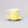 caneca de café de porcelana de caixa de presente de logotipo personalizada com placa de almofada de copo 260ml Preto 、 branco 、 Conjunto de copos de cerâmica de várias cores