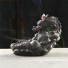 Rosca Soquete de Incenso Cerâmica Cachoeira Refluxo Incenso Grande dragão Dragão jogar pérola Cerâmica dedos cidra Dragão Retorno Queimador de Incenso