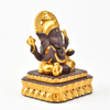 Cerâmica Golden Ganesha Incense Burner Suppler Censador de Cenário Cacho 
