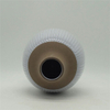 Mobiliário doméstico Decoração Vaso de cerâmica de mesa Decoração de mesa Poliedrosa Decoração de mesa Cinza Branco Vaso de cerâmica
