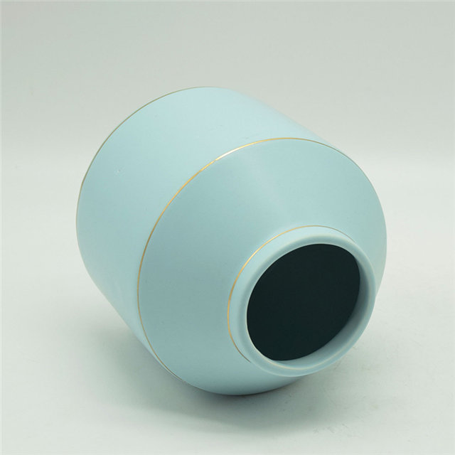 Estilo moderno Pontos brancos Estilo rugby Colorido Dourado Verde Corpo alto Originalidade Vaso de cerâmica