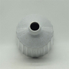 Mobiliário doméstico Decoração Vaso de cerâmica de mesa Decoração de mesa Poliedrosis Vaso de cerâmica branco cinza