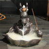 Tópico Incenso Soquete Cerâmica Cachoeira Reflux Incenso Grande Dragão Cerâmica Cerâmica Citron Dragão Backflow Incense Burner