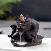 Rosca Soquete de Incenso Cachoeira Cachoeira Refluxo Incenso Garra de dragão Dedos de Cerâmica Citron Dragon Backflow Queimador de Incenso
