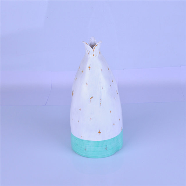 Mobiliário doméstico Decoração Vaso de cerâmica de mesa Decoração de mesa Poliedrosa Cores coloridas Vaso de cerâmica