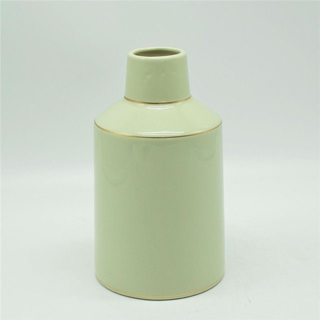 Estilo moderno Pontos brancos Estilo rugby Colorido Dourado Amarelo Corpo alto Originalidade Vaso de cerâmica