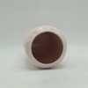 Mobiliário para casa Decoração Vaso de cerâmica de mesa Decoração de mesa Poliedrosis Vaso de cerâmica cubóide rosa