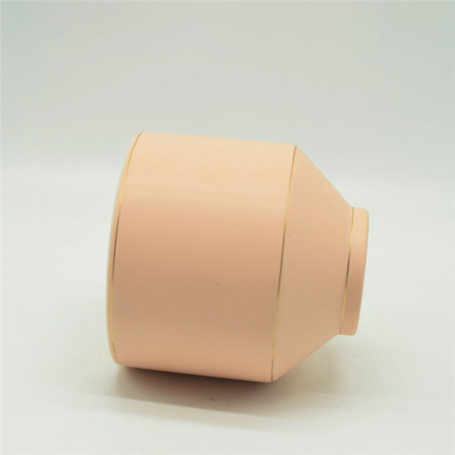 Estilo Moderno Pontos Brancos Estilo Rugby Vaso Cerâmico Rosa Colorido