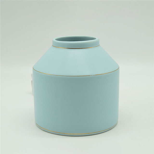 Estilo moderno Pontos brancos Estilo rugby Colorido Dourado Verde Corpo alto Originalidade Vaso de cerâmica