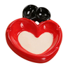 Cinzeiro de Cerâmica | Ace Of Hearts Card Cinzeiro em cerâmica coração a coração