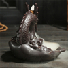 Tópico Incenso Soquete Cerâmica Cachoeira Reflux Incenso Grande Dragão Cerâmica Cerâmica Citron Dragão Backflow Incense Burner