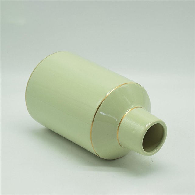 Estilo moderno Pontos brancos Estilo rugby Colorido Dourado Amarelo Corpo alto Originalidade Vaso de cerâmica