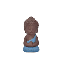 Artesanato personalizado Decoração de Casa Presente de Casamento Cor Diferente Escolher Guanyin Estatueta Estátua de Buda Pequeno Monge de Cerâmica