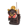  Red Ceramic Ganesha Waterfall Backflow Incense Burner Producedor de Produção