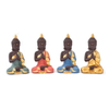 Venda quente Decoração de Casa Presente de Casamento Cor Diferente Escolha Guanyin Estatueta Estátua de Buda de Cerâmica Dourada